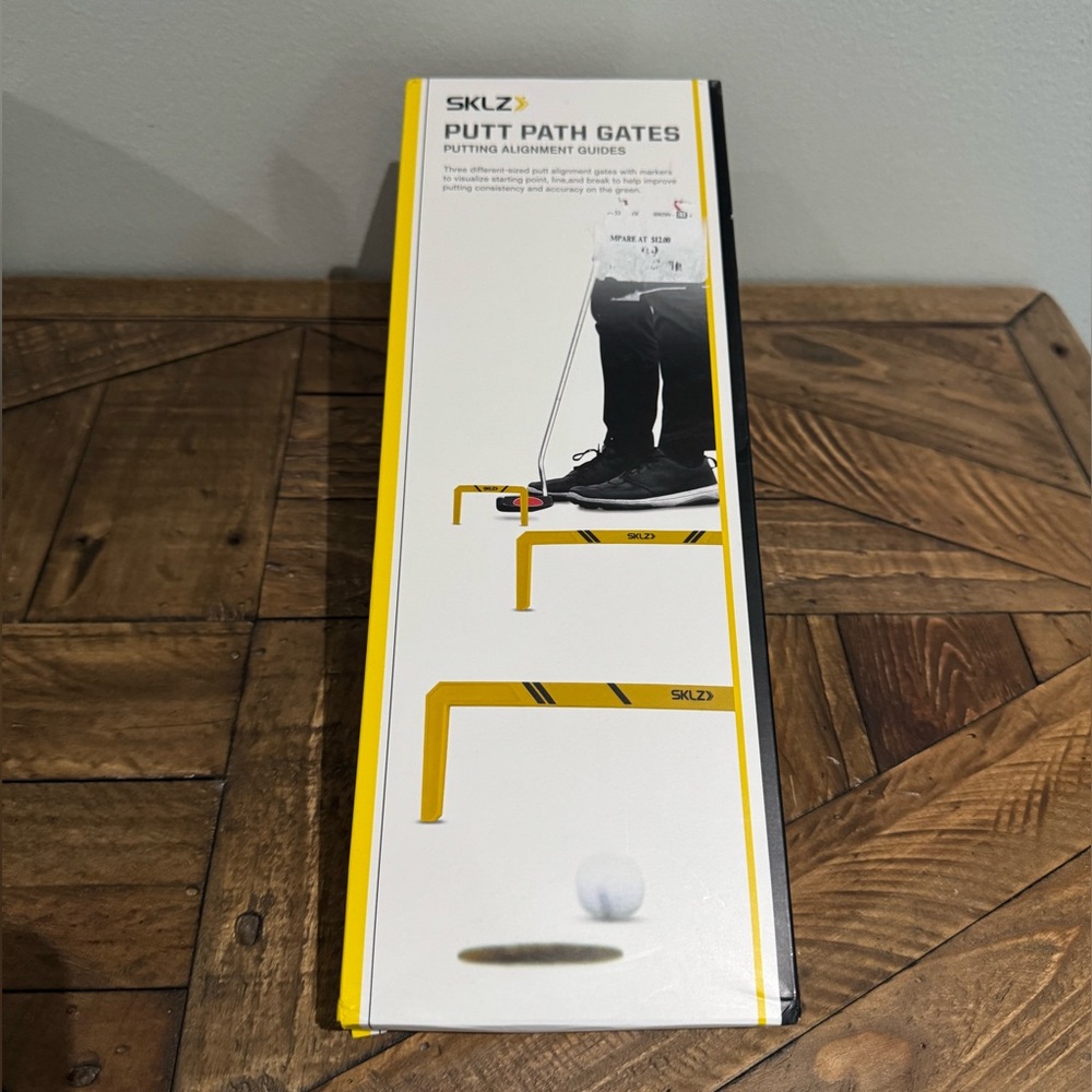 New Sklz Golf Putt Path Gates Putting Alignment Guides